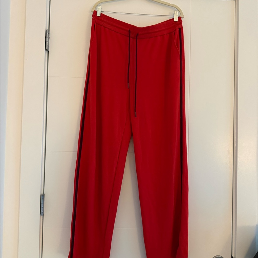 Women's Red Track Pants